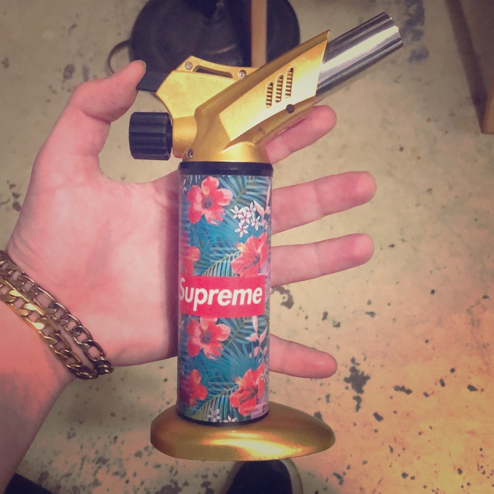 Supreme and Scorcher torch collab. Duel flame.